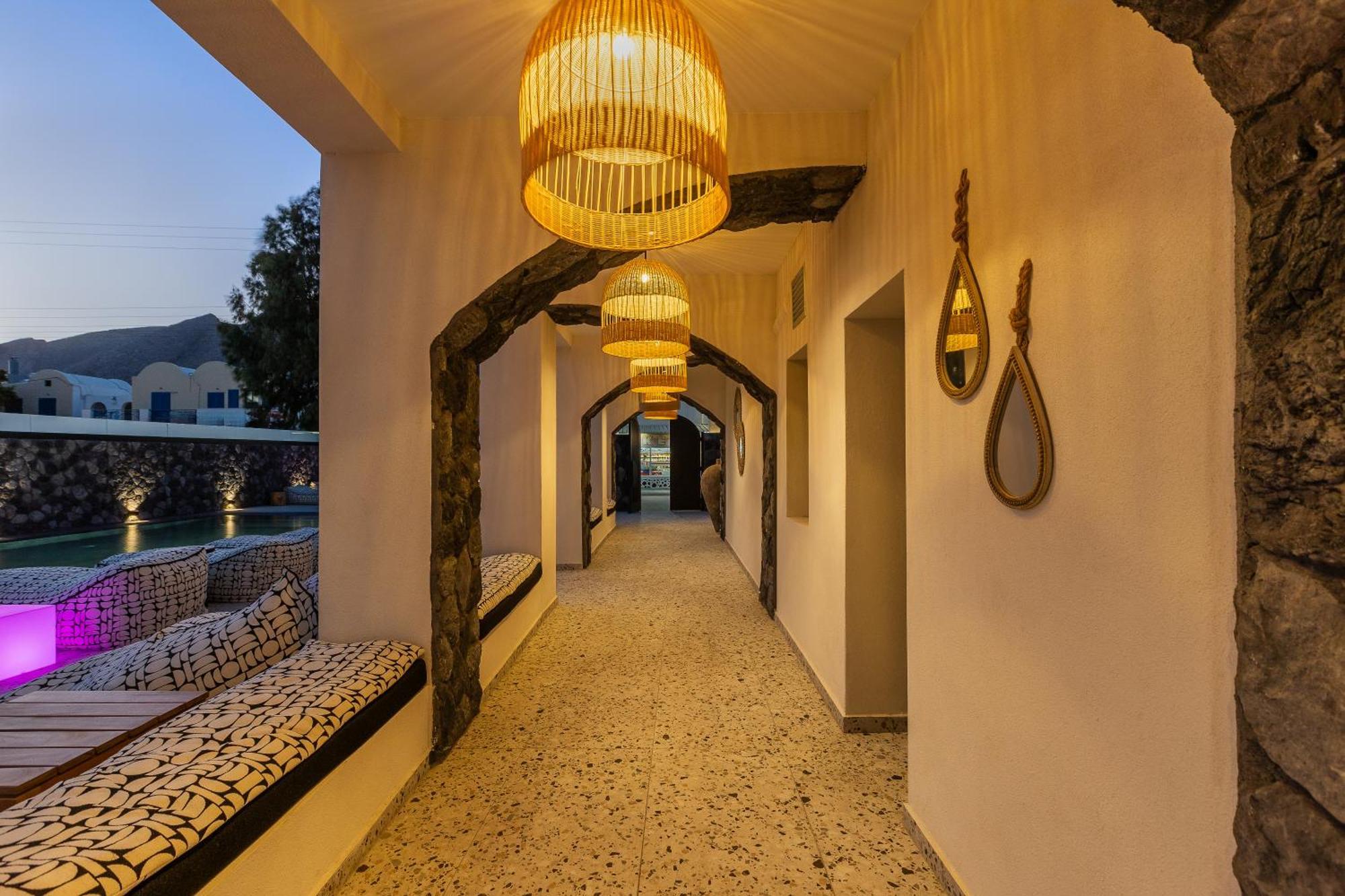 Santo Mangata Boutique Hotel Perissa  Esterno foto